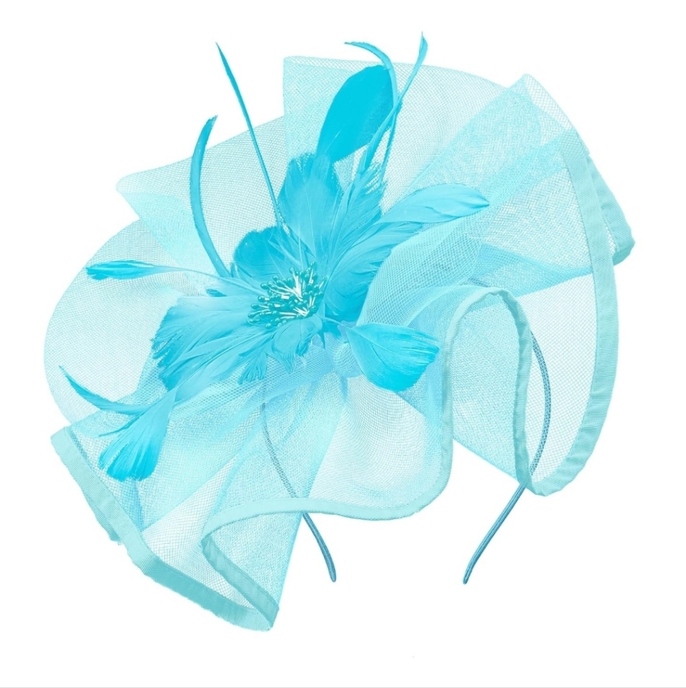 NEW! Sky Blue Kentucky Derby Hat